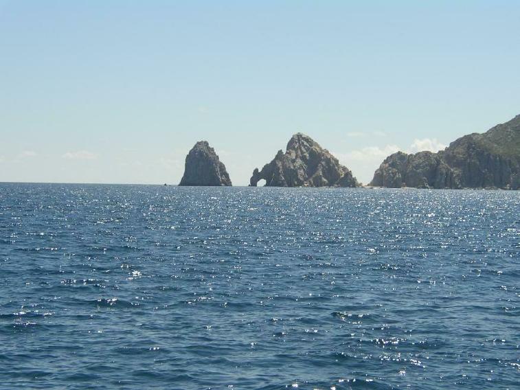 Approaching The Southernmost Point Of Baja California ("The Arch")