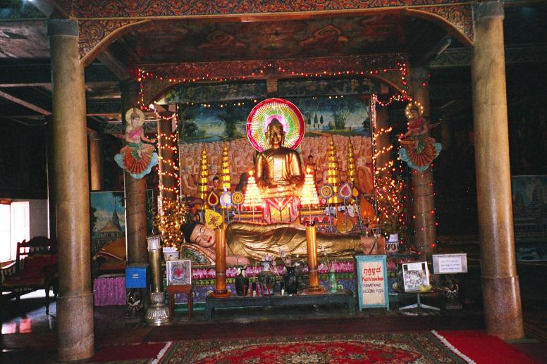 Temple With Reclining Buddha (Phnom Penh)