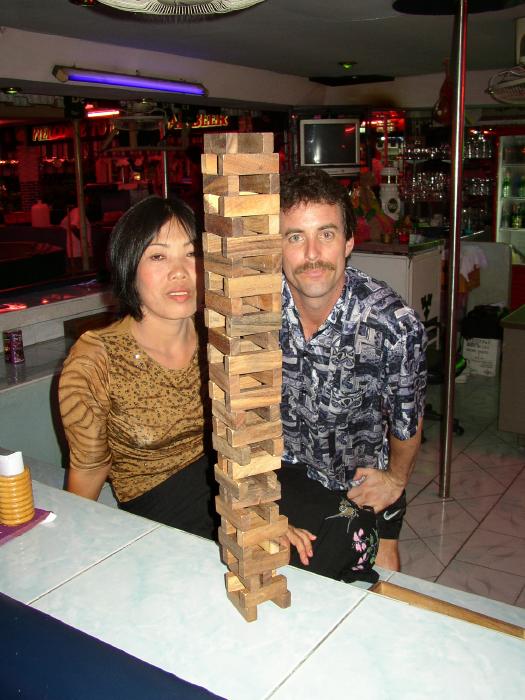 "Winning" At Jenga (Pattaya)