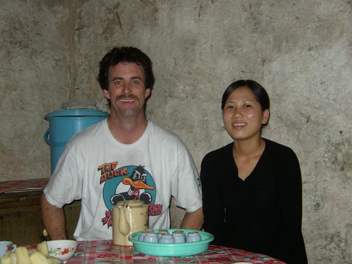 Craig With A Tunnel Tour Employee (Cu Chi Tunnels)