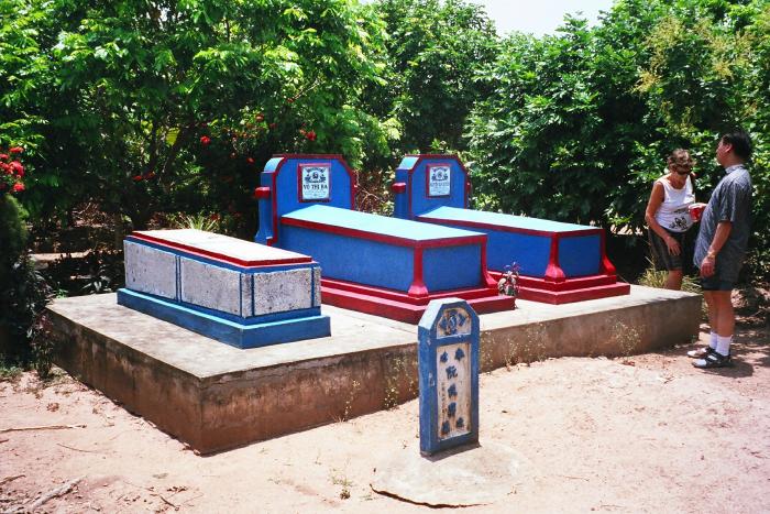 Typically Colorful Graves (Mekong River)