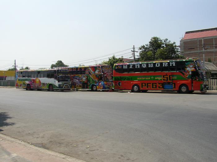 Colorful Buses (Ayuthaya)