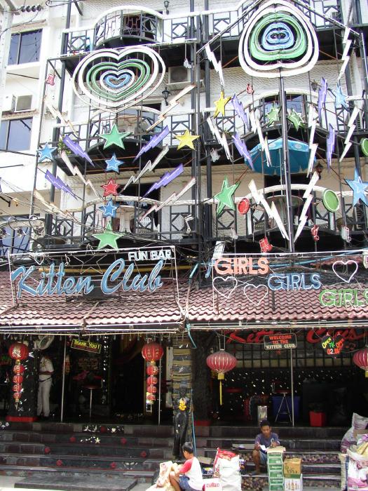 A Flashy Go-Go Bar Entrance (Pattaya)