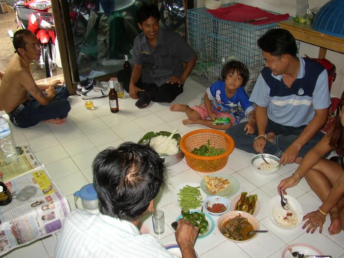 Eating Breakfast In Someone's Home (Phuket)