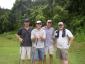 Craig, Toby, Clay, And Mike Playing Golf At Subic Bay Golf Course