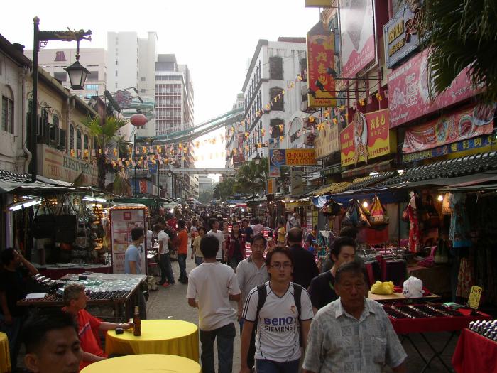 Chinatown In Kuala Lumpur