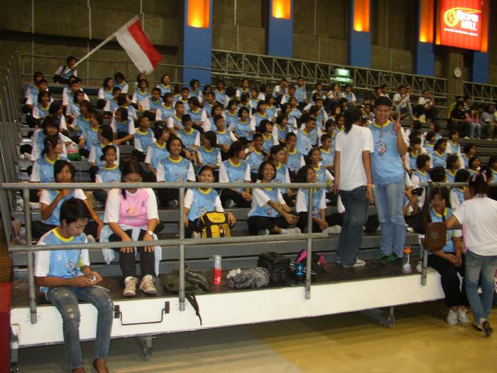 Cheerleaders At Southeast Asian Games, Korat