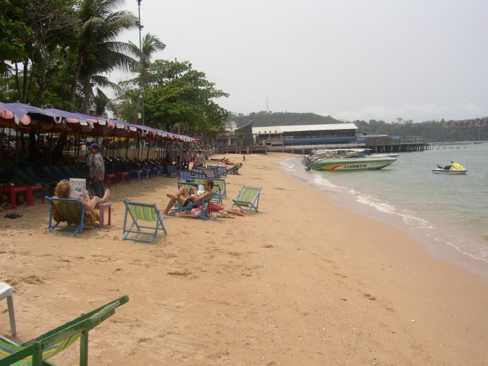 Pattaya Beach Looking To The South