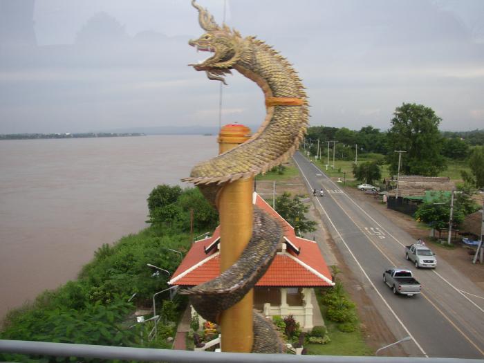 Entrance to Laos at Savannakhet