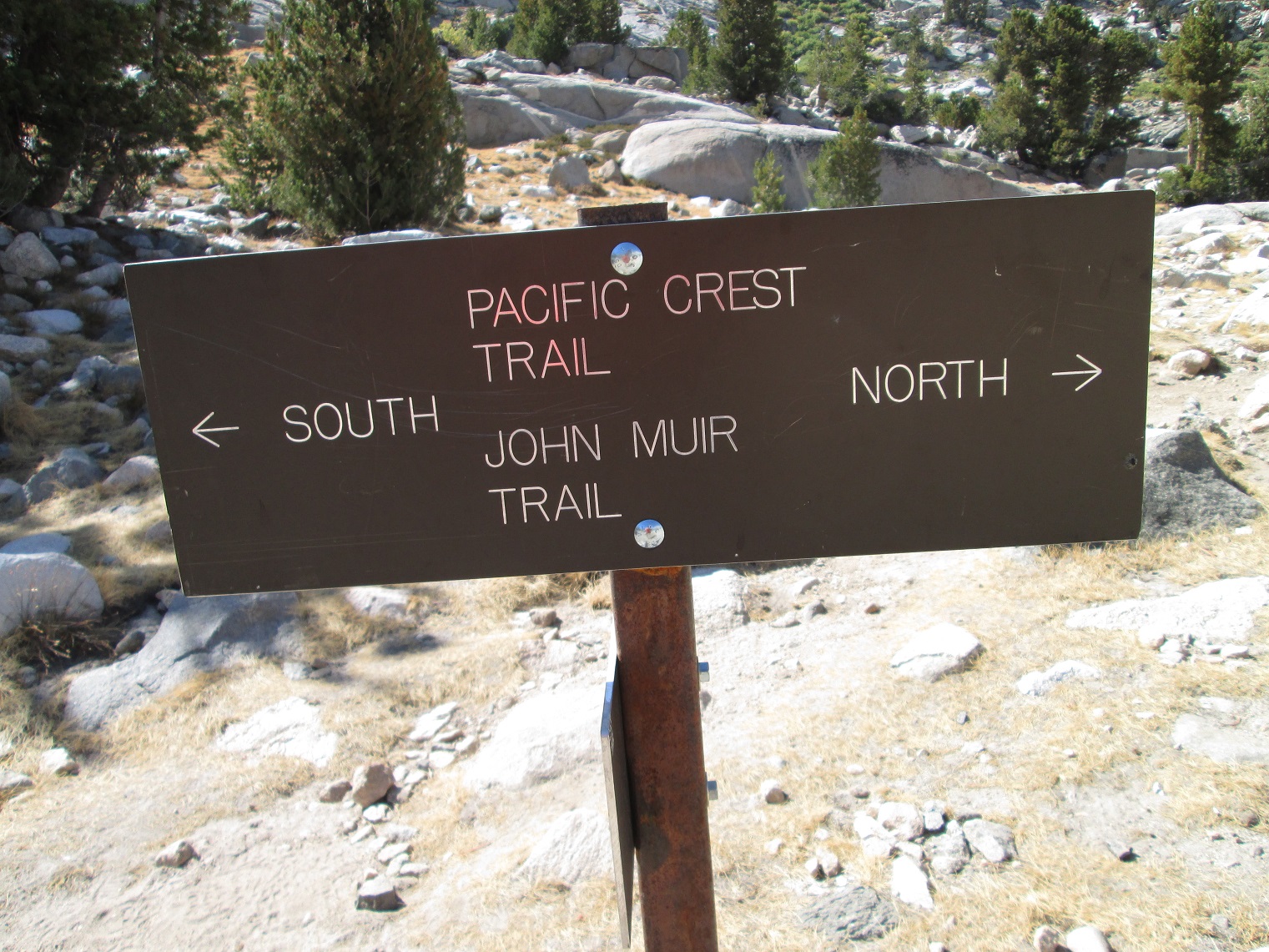 On The Pacific Crest and John Muir Trails