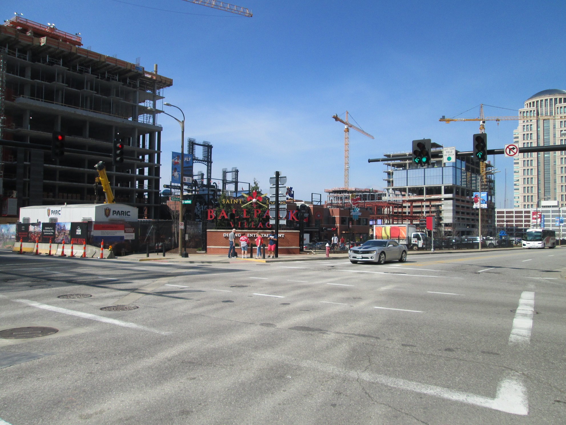 The Back of Ballpark Village