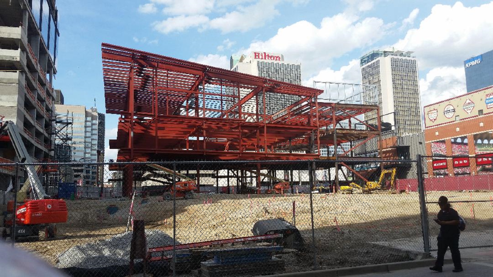 Construction at Ballpark Village