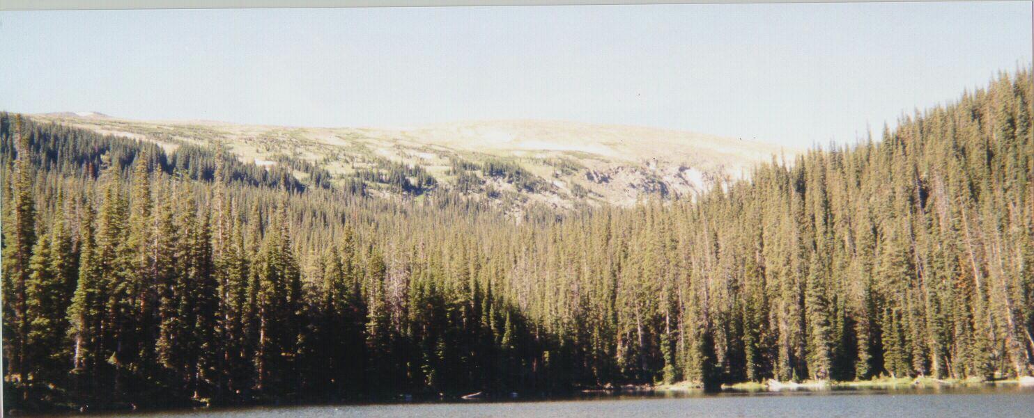 The Snow Fields To The South Of The Lake