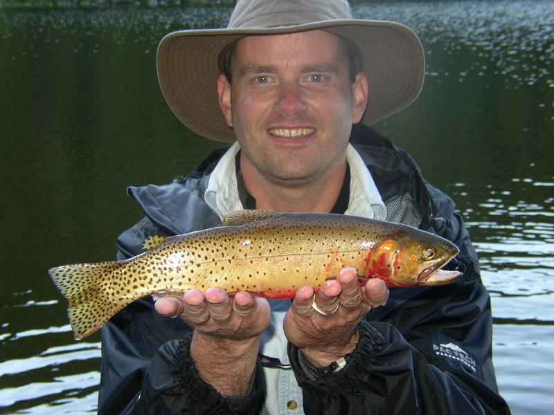 My Friend With A "Normal" Cutthroat Trout