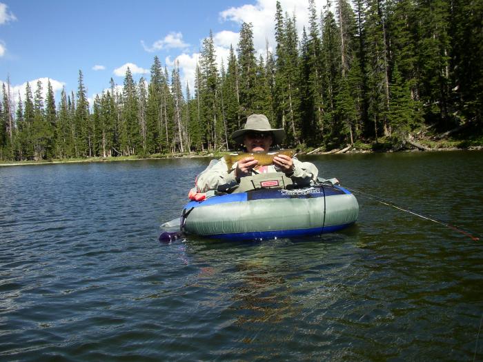 Friend With 18-Inch Cutthroat