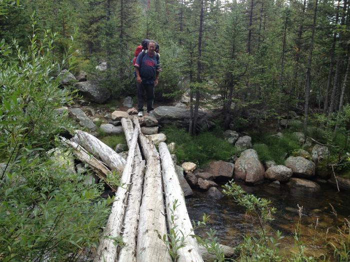 The Creek Crossing, The Bridge That Was Under Water The Previous Year