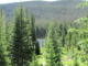 Looking At The Lake From The Hillside