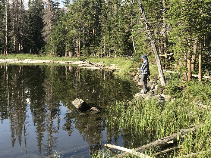 I'm fishing During Late Afternoon