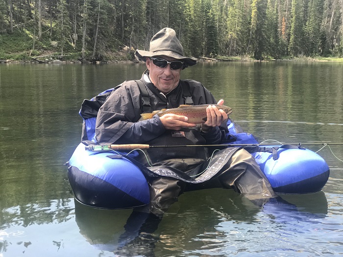 A 21-inch Cutthroat -- the Largest We've Ever Caught