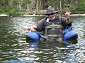 My Brother With A Fish