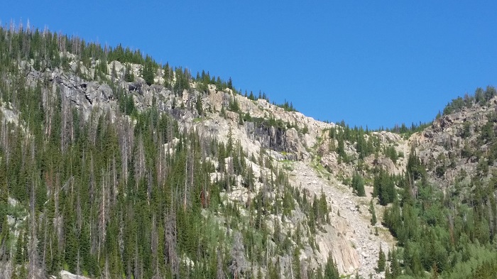 The Rockslide Area