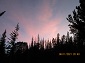 Sunset At Upper Sweeney Lake