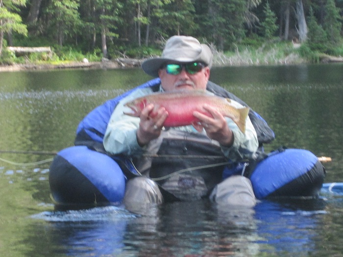 Now THAT'S a Colorful Cutthroat Trout