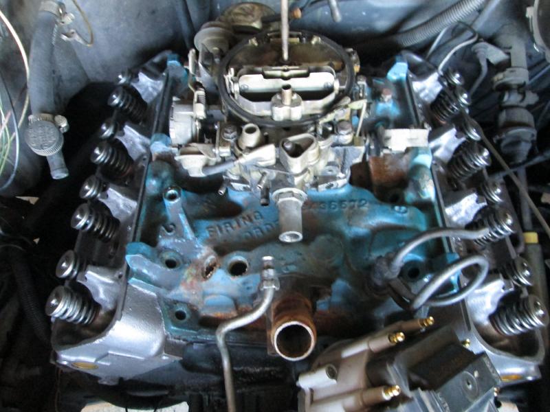 Engine Front Intake Manifold, Carburetor