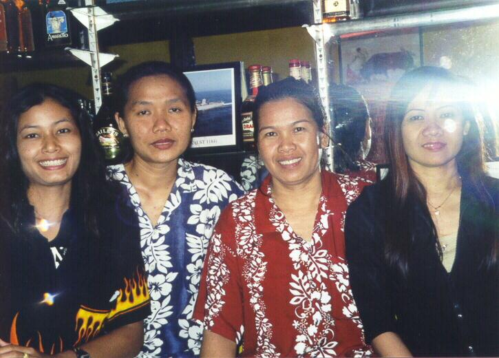 The Staff At The Blue Parrot Restaurant (Pattaya)