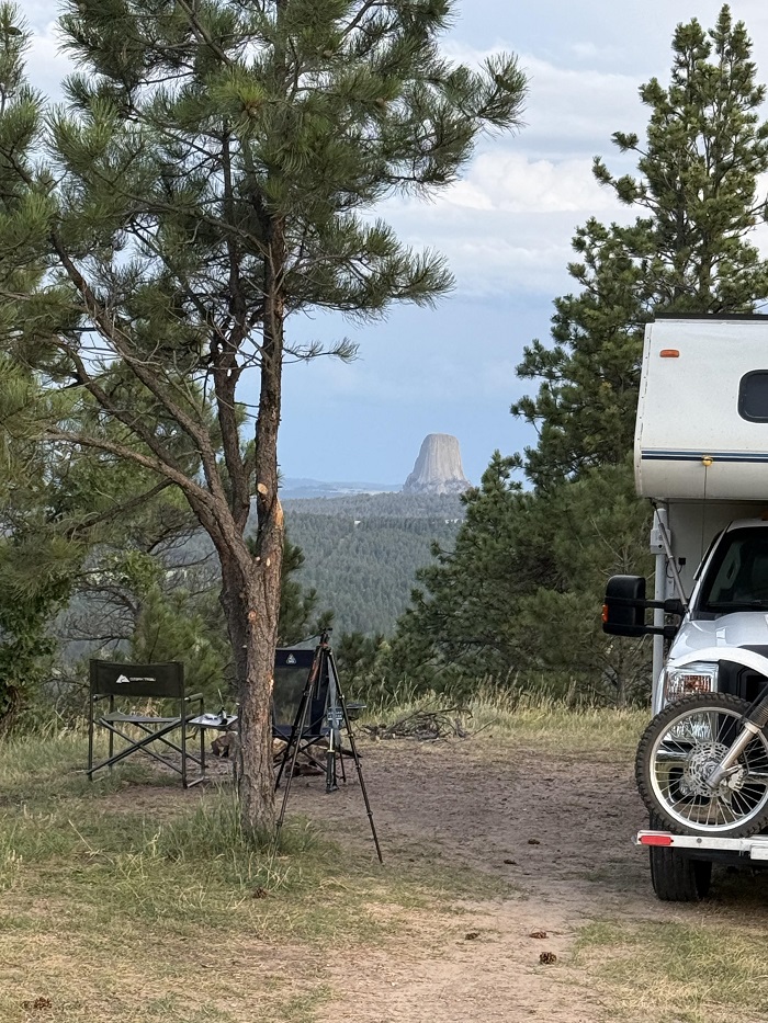 The View From Our Camping Area