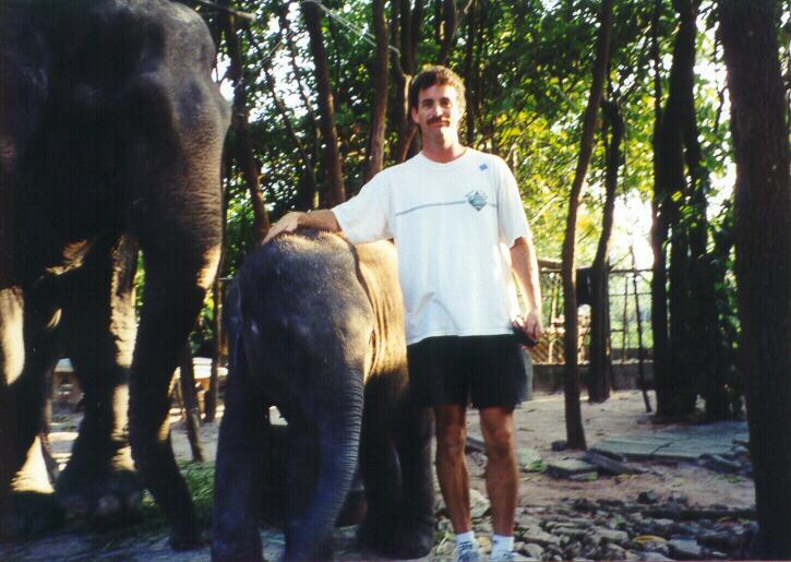 The Elephant Tour -- Craig Makes Yet Another New Friend In Thailand