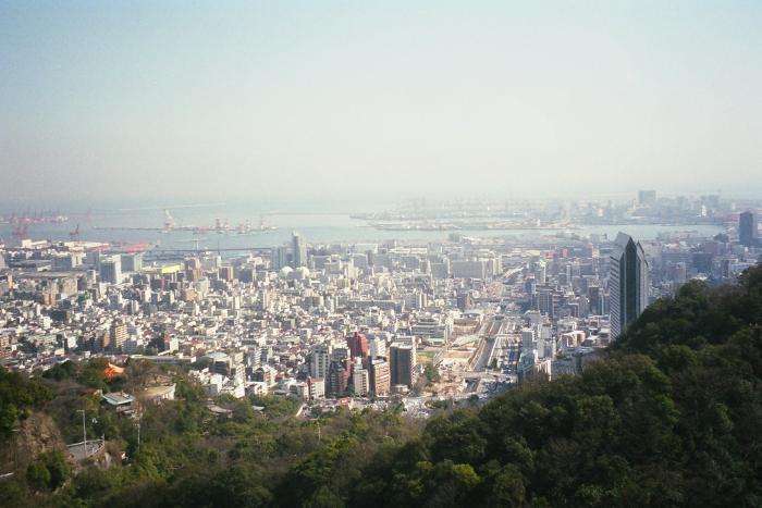 Kobe Seen From The Ropeway