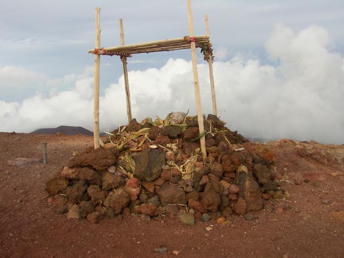 Pu'u Wekiu's Heiau