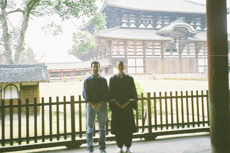 Craig With Buddhist Priest