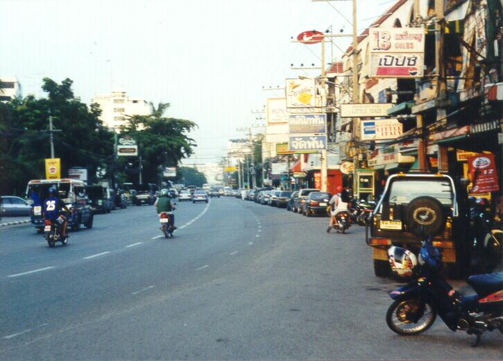 Main Street In Pattaya